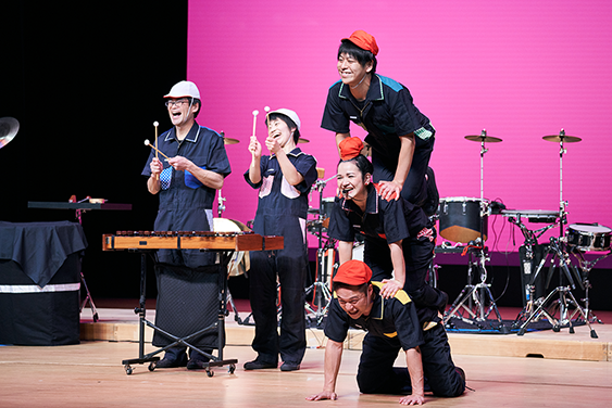 芸術鑑賞会の最後を飾るはちゃめちゃ運動会メドレー